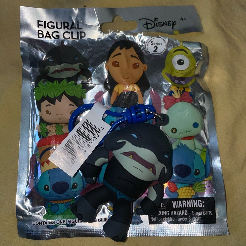 Brand New Disney Stitch Surprise Figural Bag Clip Series 2 - Gantu